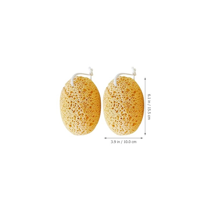 BETOOKY Esponja de Baño Exfoliante de Celda de Abeja 2