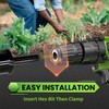 SYITCUN Auger Drill Bit for Planting - 3"X36" Heavy-Duty Garden