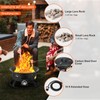 VEVOR Portable Propane Fire Pit, 19-Inch Diameter Outdoor Gas Fire