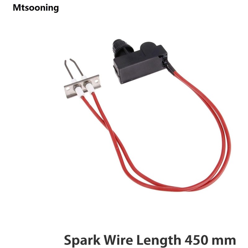 Mtsooning Double Ignition Kit Electronic Igniter, Propane Gas Grill Igniters
