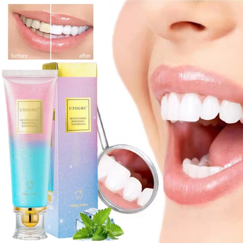 Nicotinamide Dazzling Whitening Toothpaste Nicotinamide Formula,Fresh Breath