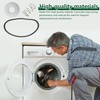 WELURE Washer Clutch & Drive Belt Kit - Compatible for