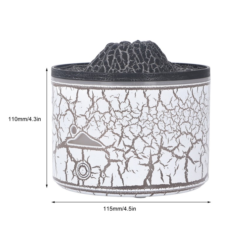 Volcano Essential Oil Diffuser 230ml Fine Mist Volcano Flame Aroma