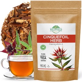 1.8 oz. Cinquefoil Herb Dried Potentilla Palustris Herbal Tea (Comarum palustre L.) - 50g Sabelnik Herb Tea