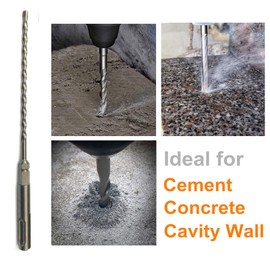 24PC, 5/32" x 7" with 1/4" SDS Plus Hex Rotary Hammer Drill Bits for Concrete Screw, Rotary Drill Bit 5/32, Sds Plus Bits (5/32 x 7,24)