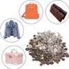 Leather Press Studs Set, Leather Metal Rivets 2 Colours Metal