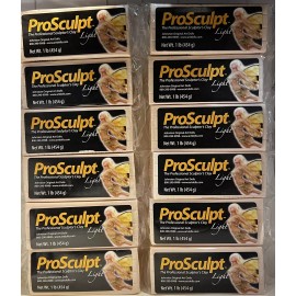 ProScuLpt PoLymEr ClaY 12 1lb bars of Fairy Light-1 case Orignal Distributor