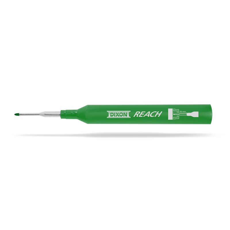 Dixon Industrial REACH- Deep Hole Permanent Marker, Green, 1-Count (14204)