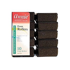 Annie 1065 Foam Roller Black - 6 Ct.