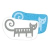 Econfort House Cellulose Sponge, Cuten, Cat, 2 Pieces, Scandinavia, Blue