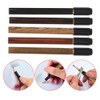 Rosewood Pencil Extender Holder Detachable Rotating Lengthener Stationery Supplies5Pcs