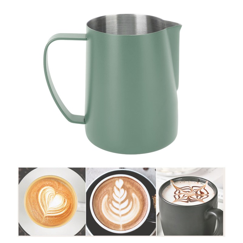480ML Coffee Frothing Cup 304 Stainless Steel Milk Frother Jug