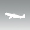 CGF Designs (2X P-51 Mustang - Sticker - Decal -