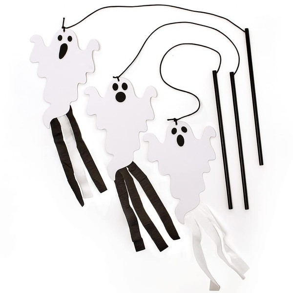 Baker Ross FX181 Floating Ghost Craft Set, 8 Pack, Toy