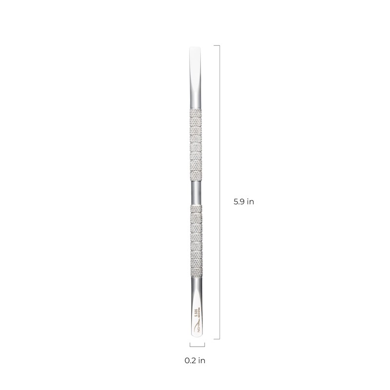NGHIA Pusher - S-505 (Stainless Steel) | Double–Ended Cuticle Pusher
