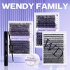Eyelash Glue and Protector for Cluster Eyelashes Eyelash Glue Individual