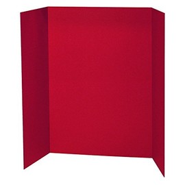 Red Presentation Board 48x36 Arts & Crafts Paper Pac3770 Pacon Corporation