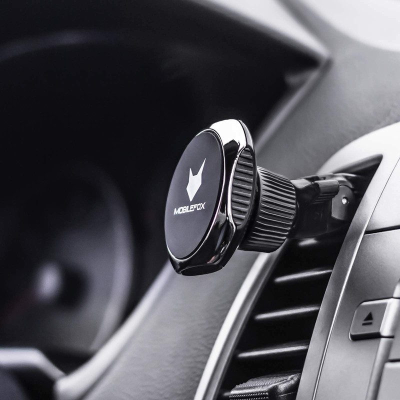 Mobilefox 360° Universal KFZ Magnet Handy Halterung verstellbar Auto Lüftungs