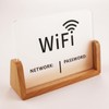 Runningfish Modern American Style Bright Color Printing WiFi Sign WiFi