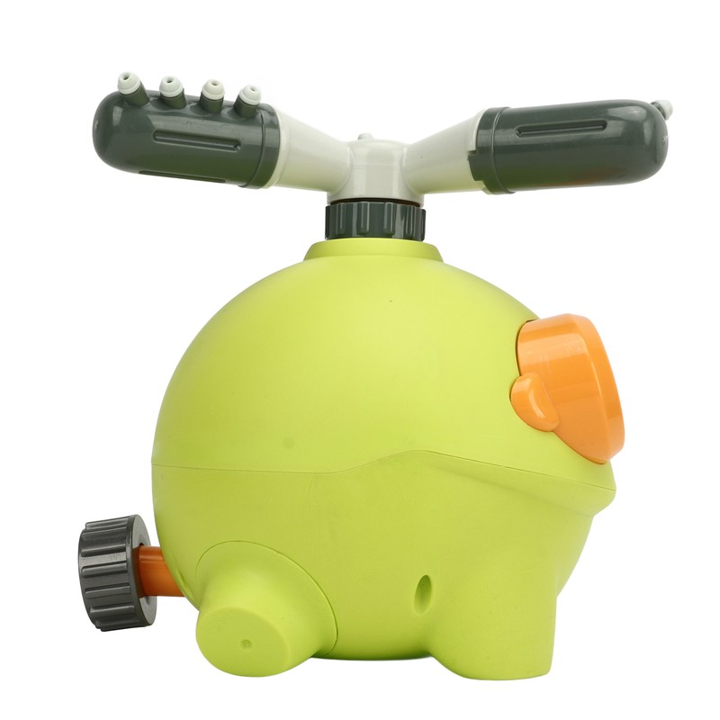 Kids Water Spray Sprinkler Rotatable Cute Frog Shape Outdoor Water
