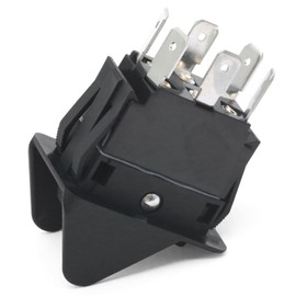 Esttlamer 30T37620 Rocker Switch 6 Terminal Compatible with Muncie Dump Truck, Remote Start Switch