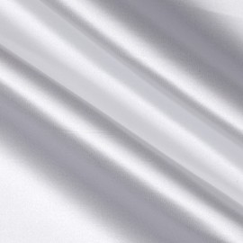 Bridal Satin White, Fabric by the Yard