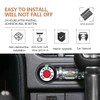 TOOLEPIC Car Push Start Button Cover for Mustang 2015-2014, Engine