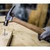 Century Drill & Tool 72278 Straight Claw Wood Handle Hammer,