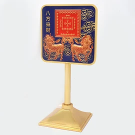 Feng Shui Estatua Ho Tu Espejo Mejorador Decoración Hogar Oficina Amuleto Riqueza Prosperidad Regalo Año Nuevo W5516