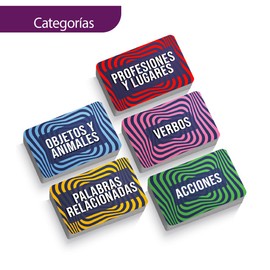 Glop Mimika - Juego de Mímica - Juegos de Mesa - Juegos de Mesa Adulto para Fiestas Con Amigos - Juegos de Mesa Familiares - Juegos de Mesa niños 8 años en Adelante - Juego de Mesa Adulto