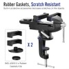 Housolution 3 Inch Universal Swivel Base Table Vise, 360°Rotating Bench