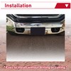 HECASA Front Bumper Skid Plate Compatible with 2016-2019 GMC Sierra