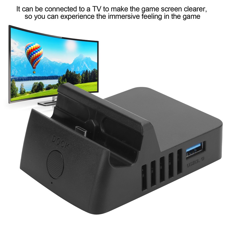 Mini USB3.0 LAN TypeC HDMI Video Switching MultiFunction Charging Dock