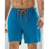 difficort Mens Swim Trunks with Compression Liner 7 Inch Inseam