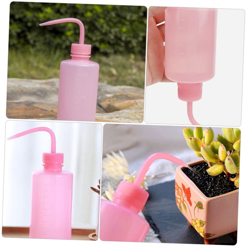 Gadpiparty 6pcs Squeeze Bottles Eyelash Cleaning and Plant Watering Bottles