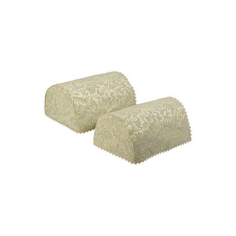 Classic Home Store Decorative Pair of XL Round Arm Caps