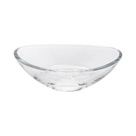 Restaurantware 2 Ounce Mini Glass Bowls 6 Dishwasher-Safe Glass Prep Bowls - Oval Lead-Free Clear Glass Prep Dishes For Desserts Or Appetizers For Spices Condiments Or Ingredients