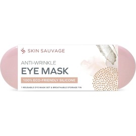 Mascarilla Antiarrugas Para Ojos Con Elegante Estuche Para Revitalizar Y Rejuvenecer.