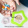 Johnbee Pill Crusher, Pill Grinder Fine Powder Extremely Fine. Storage