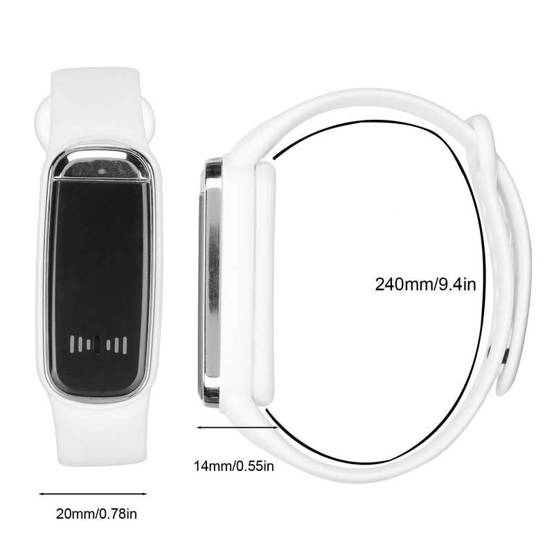 Digital Watch LED Screen 12/24 Hour Rechargeable Stylish Electronic Wrist