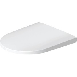 Duravit 0021690000 D-Neo Round Closed-Front Toilet Seat with Soft Close - White