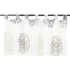 ESLIR Window Curtain Modern Bistro Curtain Kitchen Curtains Transparent Curtains