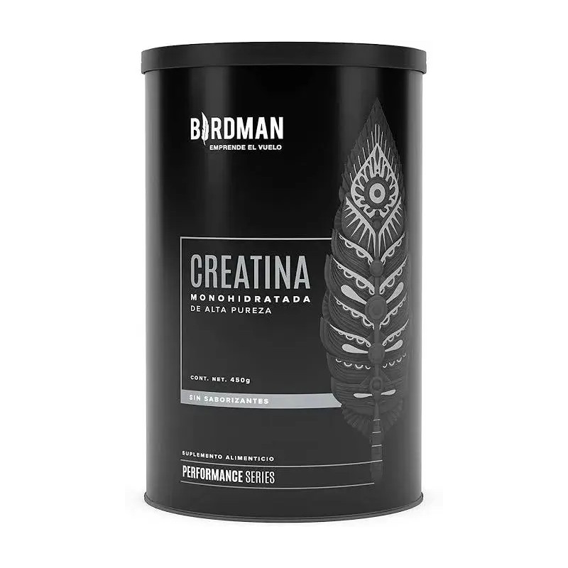 Creatina Monohidratada Pura Botes 450g 180 Serv Birdman