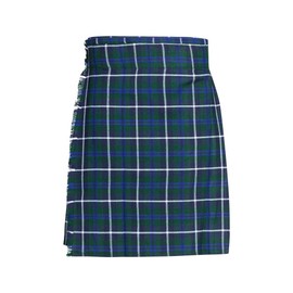 The Scotland Kilt Company Scottish Tartan Wedding 5 Yard Acrylic Kilt - Douglas Blue - Smart Casual, Adjustable Buckle, Comfortable Kilt - 38''