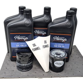 Henry's Transaxle 5-Quart Hydro Change Kit w/ 2-Filters Replaces Hydro-Gear 72750