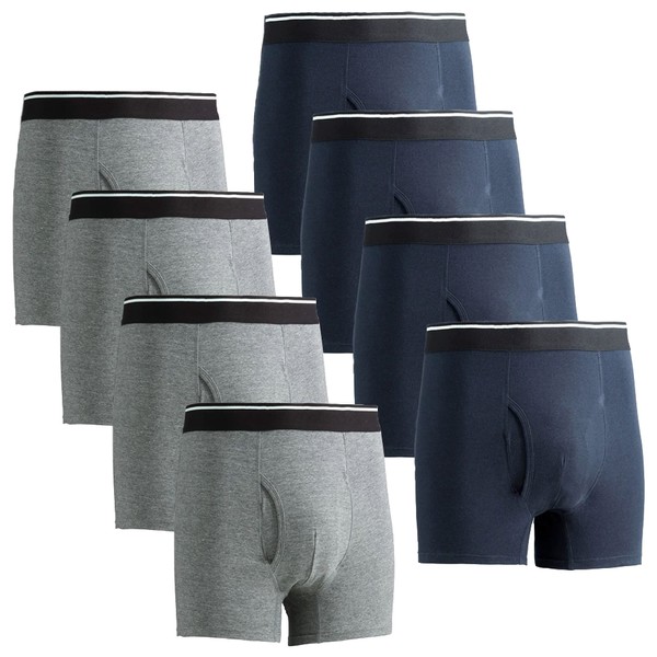 [Set of 8 2 Colors] Incontinence Pants, For Men, Urinary Leaking Boxers, Water Absorbing Pads, Teijin Bell Oasis, Pat, Urinary Leak Pants, Water Absorbing Shorts, RYO... (LL, Set of 8 in 2 Colors)