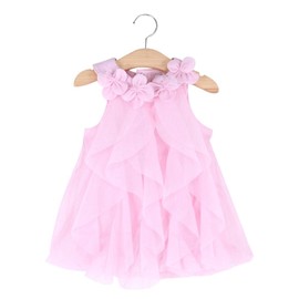 WZSYGDTC 0-24 Months Baby Party Dress Infant Girls One-Piece Romper Jumpsuit