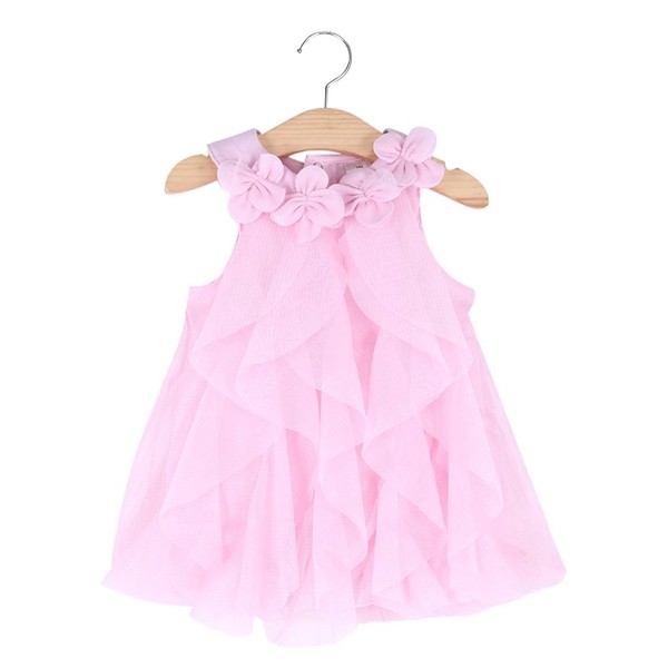WZSYGDTC 0-24 Months Baby Party Dress Infant Girls One-Piece Romper