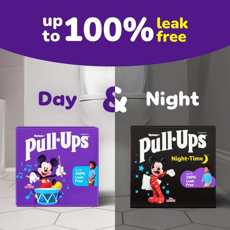 Pull-Ups Boys' Potty Training Pants, Size 5T-6T Training Underwear (46-60