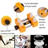 Yoblink Watch Repair Tool Holder Yellow Rubber Base, Adjustable Opener